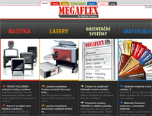 Tablet Screenshot of megaflex.cz