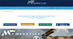 Desktop Screenshot of megaflex.dk