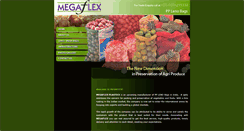 Desktop Screenshot of megaflex.in